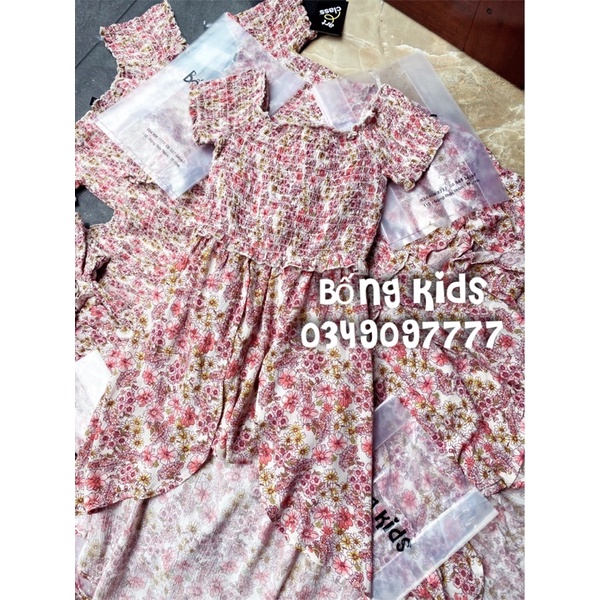 Váy Kiểu Jumsuit Bé Gái Hoa Nhí Art Class