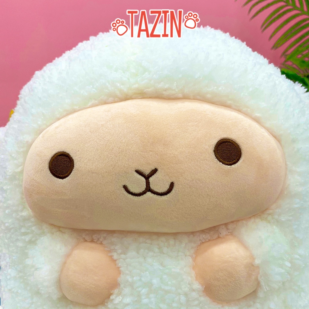 Gấu bông cừu lông xù baby, cừu bông lông xù cute đáng yêu cao cấp TAZIN