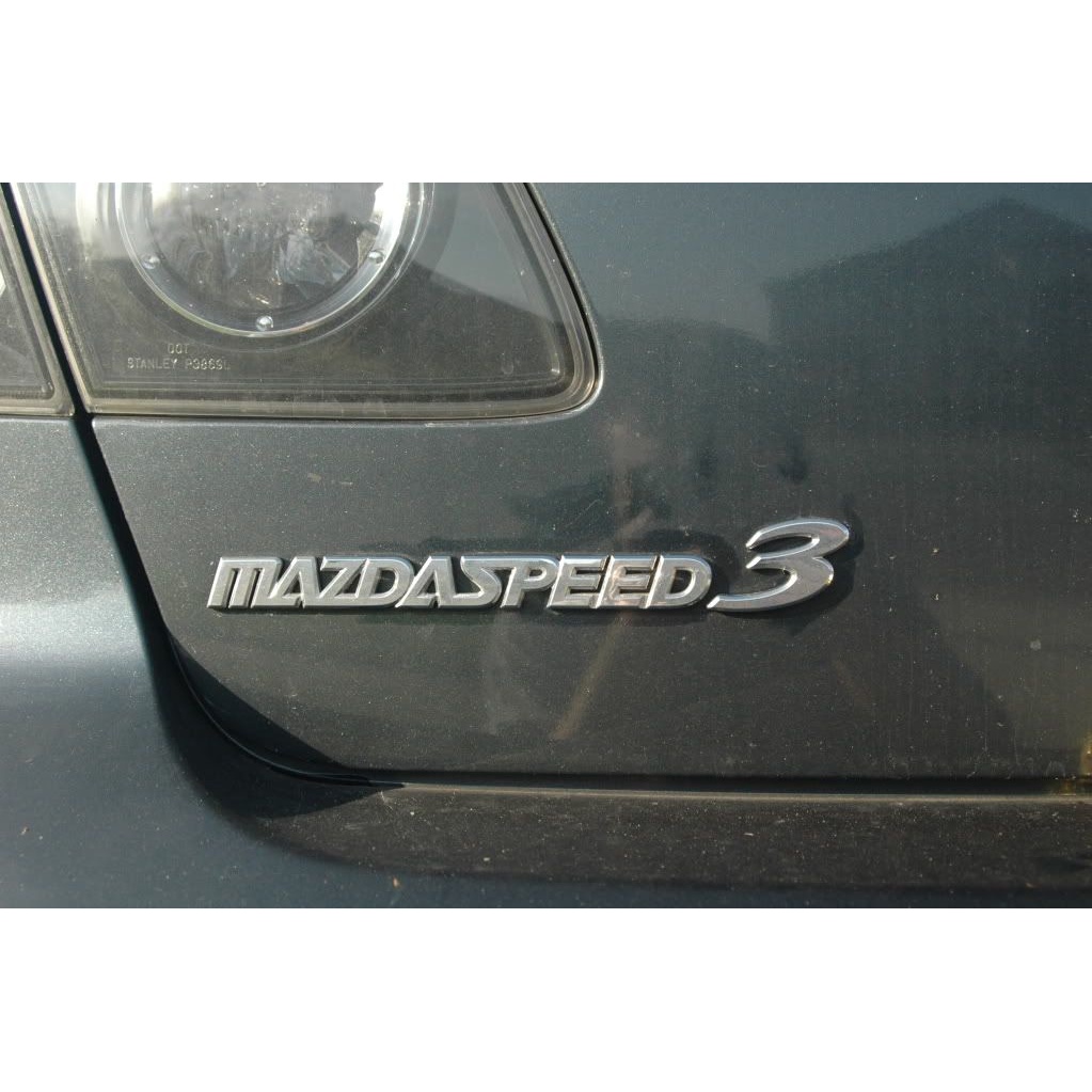 Miếng dán kim loại trang trí xe hơi MAZDASPEED MAZDA SPEED