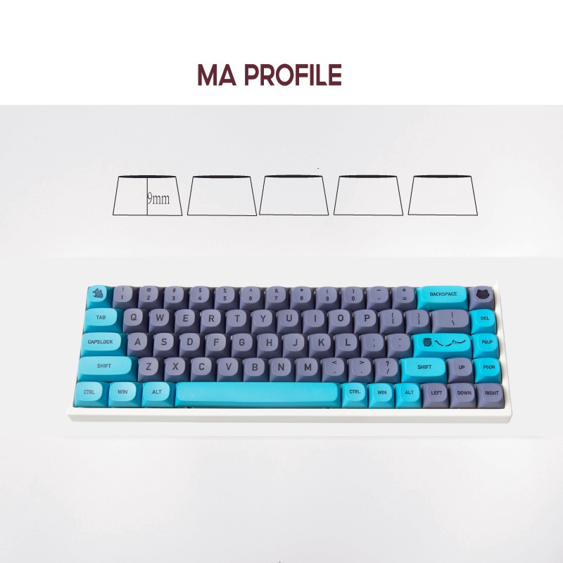 Nắp Đậy Phím 9MM Cho Bàn Phím Cơ 61 / 64 / 84 / 96 / 98 / 87 / 104 / 125