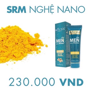 Sữa rửa mặt nghệ nano mocha