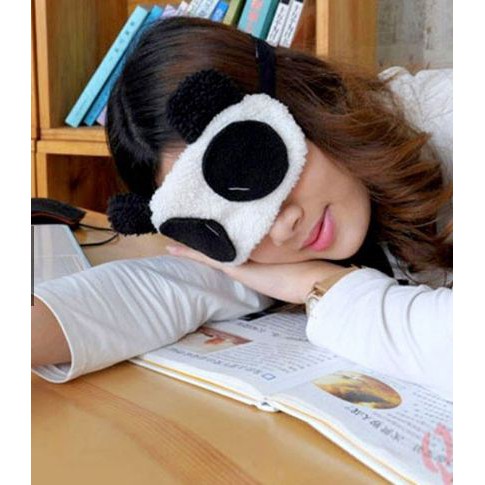 COMBO 2 TẤM CHE MẮT NGỦ GẤU PANDA