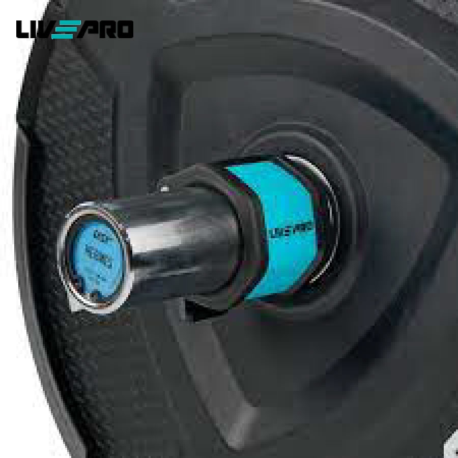 LP8061/ LP8062/ LP8099253 - Kẹp khóa đòn tạ phi 50mm BARBELL COLLARS -  Phụ kiện thể thao Livepro