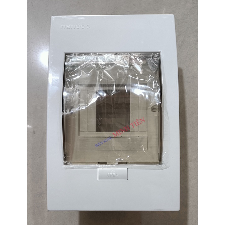 Tủ điện nhựa 1 - 2 thiết bị Nanoco Model NDP104P