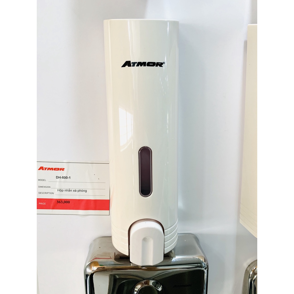 SAIGON DEPOT - Hộp đựng nước rửa tay (hộp nhấn xà phòng) Atmor Model DH-800-1