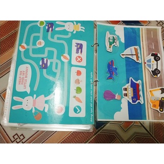 combo học liệu bóc dán, matching