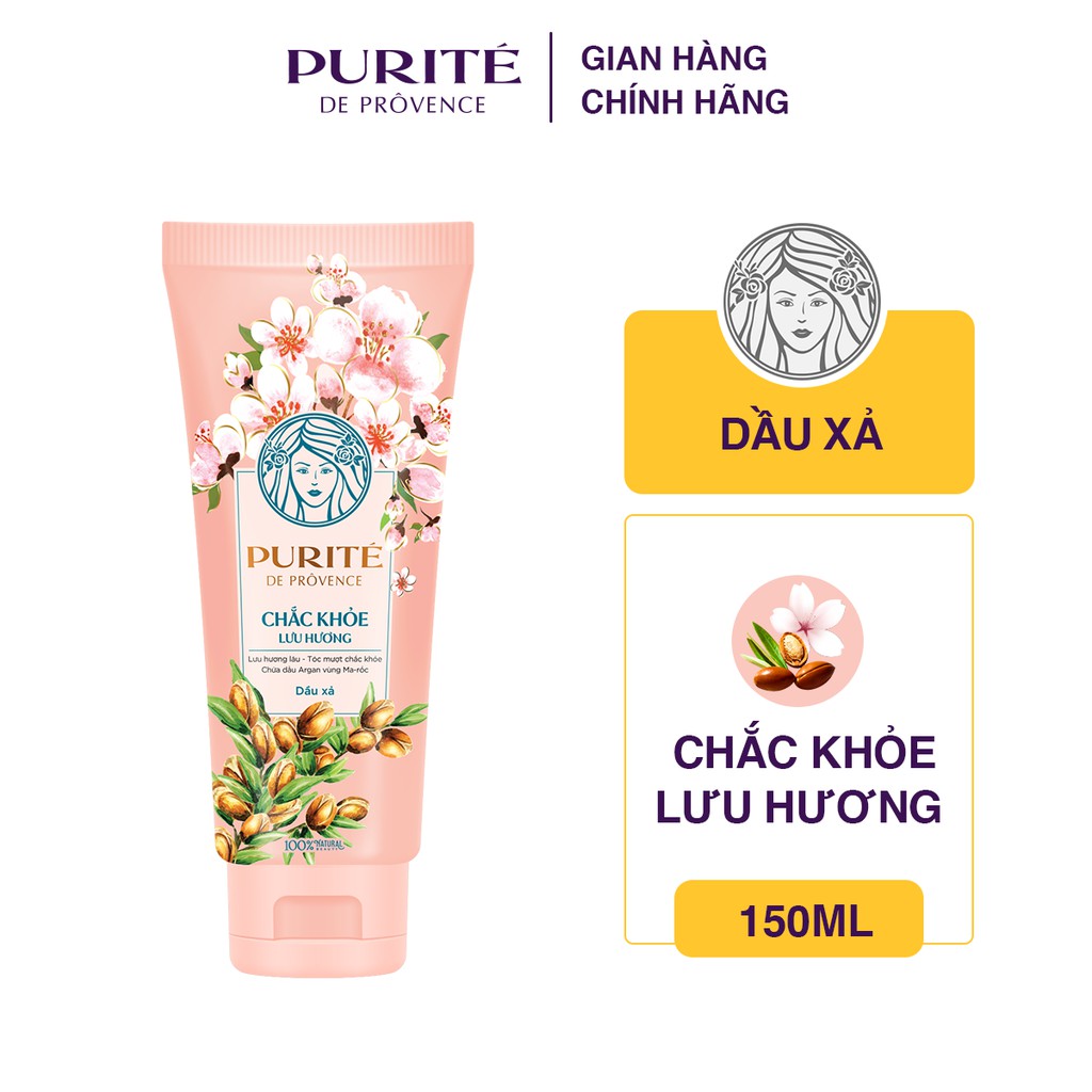 Dầu Xả Purite Chắc Khỏe/ Óng Mềm Lưu Hương 150ml