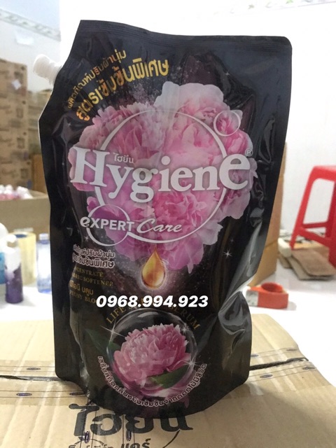 [GIÁ HUỶ DIỆT] NƯỚC XẢ VẢI ĐẬM ĐẶC HYGIENE THÁI LAN 1300ml CÓ TEM PHỤ TIẾNG VIỆT