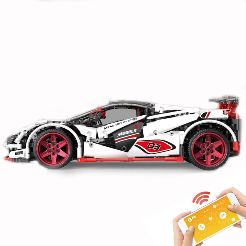 Lắp ghép Mô hình Siêu xe techinc Mould king 13067 MOC-4562 ICARU Supercar Veneno Roadster 1:8 Điều Khiển Từ Xa