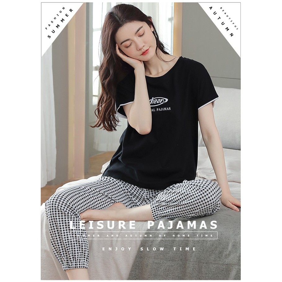 Đồ bộ, đồ mặc nhà nữ chất thun cotton 100% cực dễ thương - MH8014 | BigBuy360 - bigbuy360.vn
