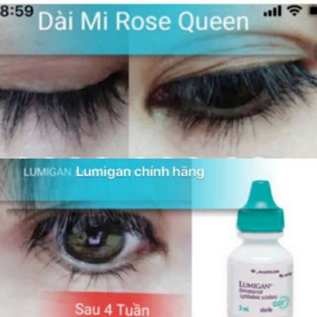 LUMIGAN DƯỠNG DÀI, DÀY MI chính hãng