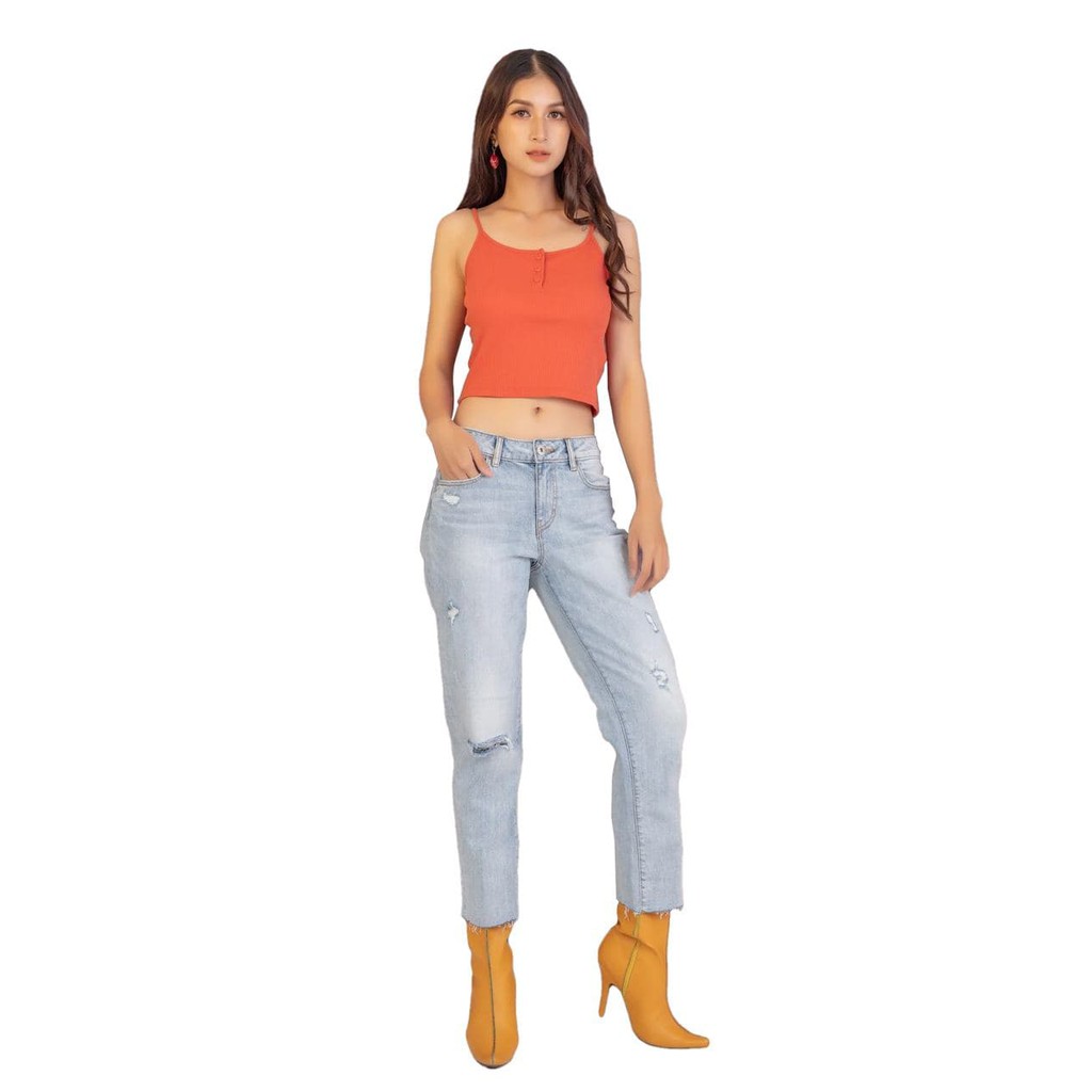 QUẦN JEAN NỮ DÁNG STRAIGHT V-SIXTYFOUR 120WD2083F2910