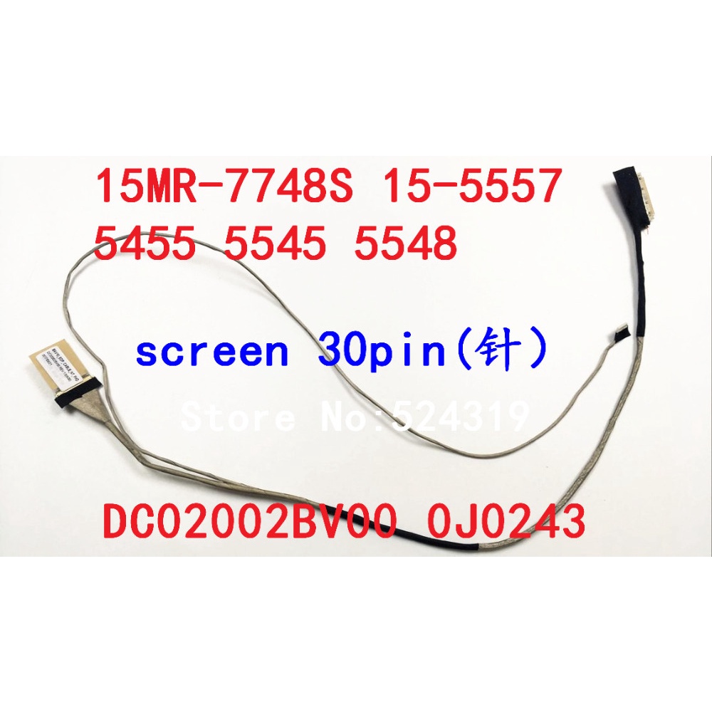 Dây Cáp Màn Hình LCD Cho DELL 15MR-7748S 15-5557 5455 5545 5547 5548 DC02002BV00 0J0243 1920 * 1080 FHD