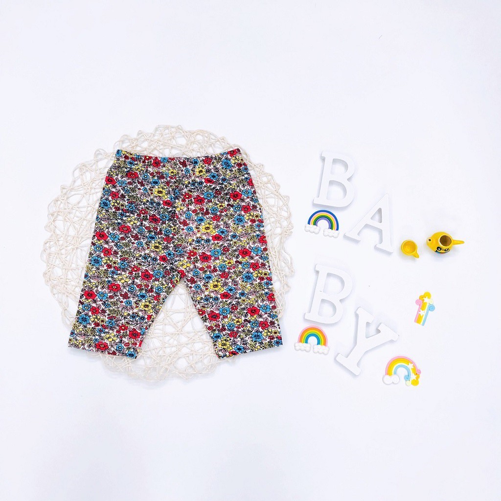 Quần legging bé gái, quần legging cho bé chất cotton mềm mát, size 9-14 tuổi - SUNKIDS