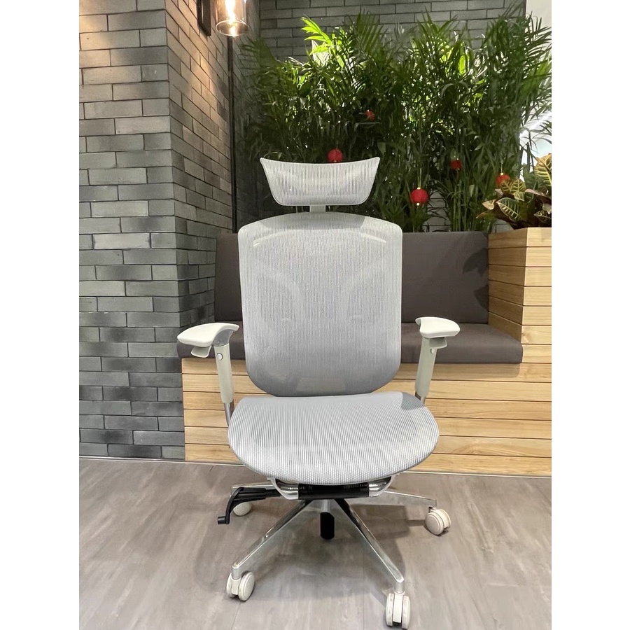 Ghế Công Thái Học GTchairDvary Butterfly Lưới Xám, Đen Ghế Xoay Văn Phòng Ergonomic Bảo Vệ Sức Khoẻ