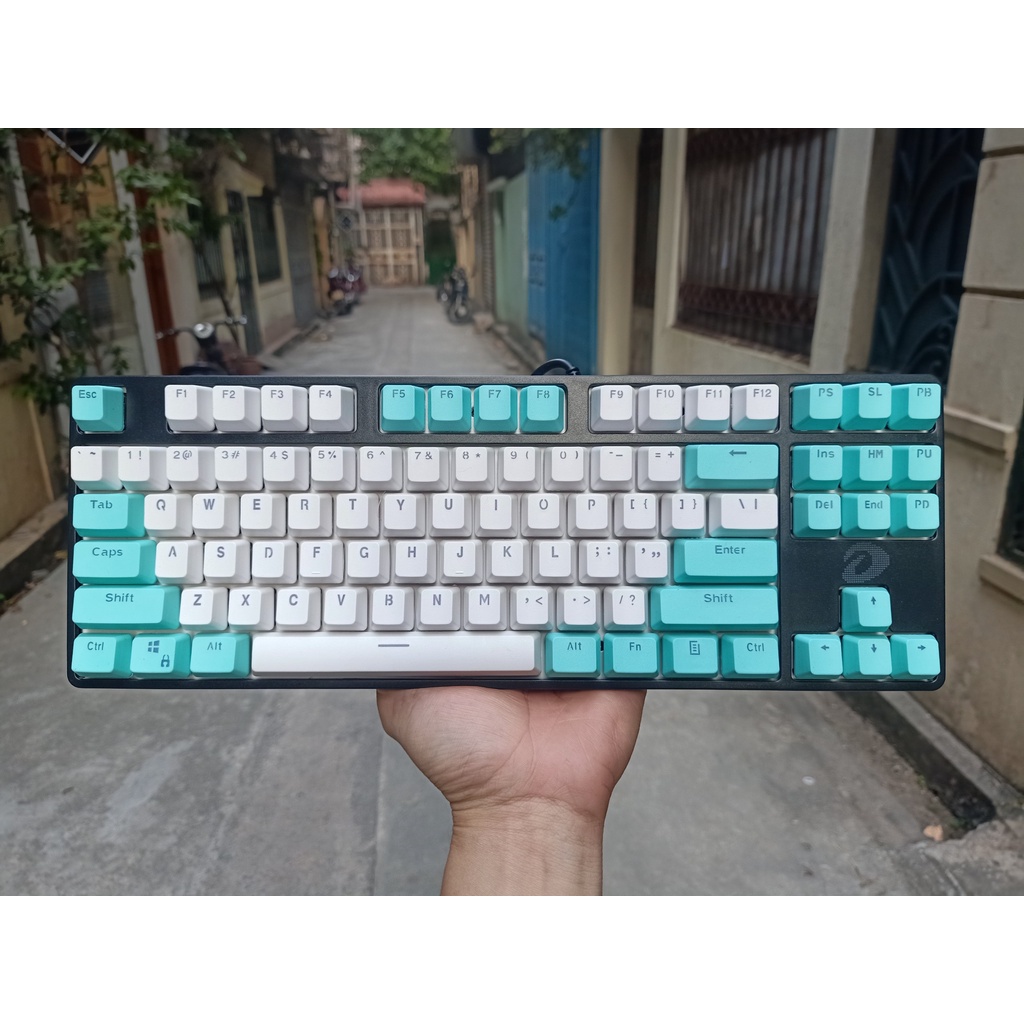 Nút keycap thay cho bàn phím cơ Dareu EK880 chất liệu ABS và PBT 87 nút