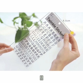 Hình dán nhũ - Twinkle sticker