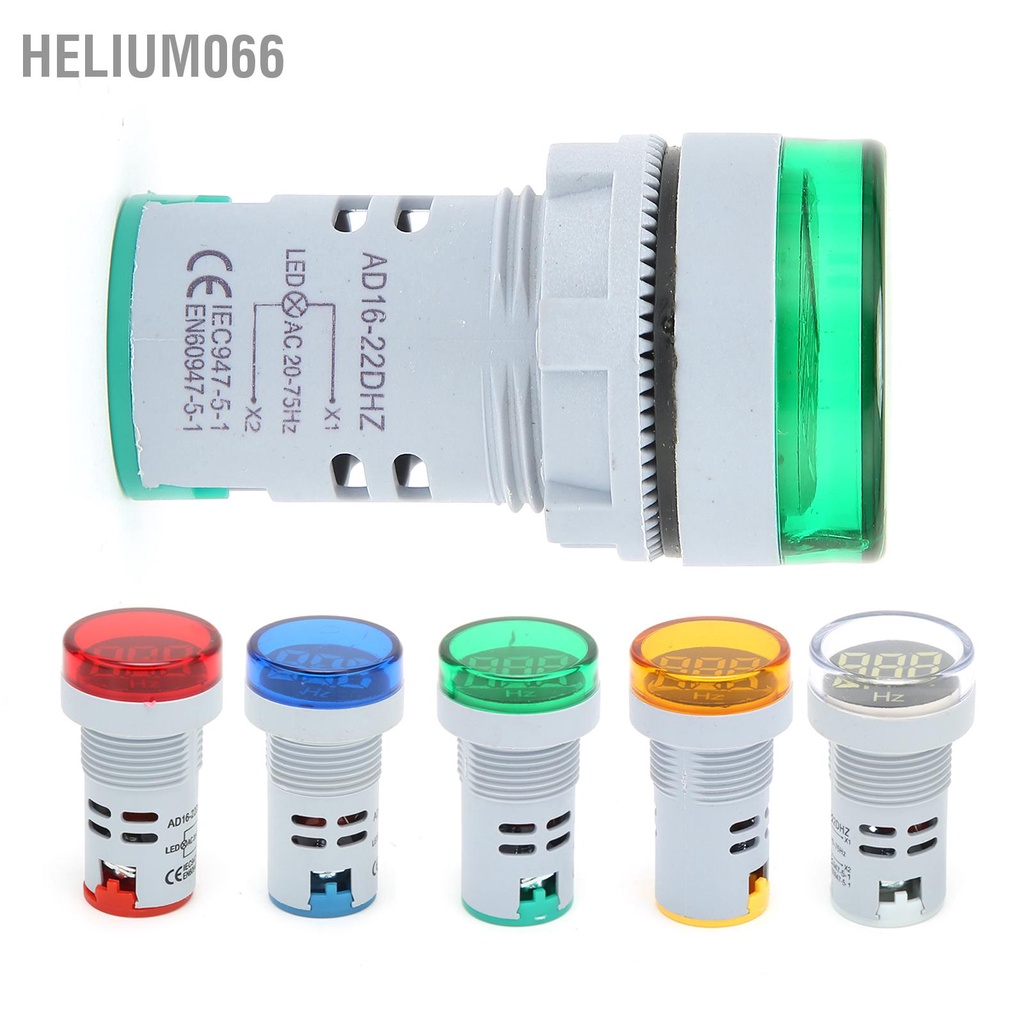 Helium066 Máy đo tần số AD16‑22DHZ 20 ~ 75Hz Chỉ báo Màn hình bảng đồng hồ