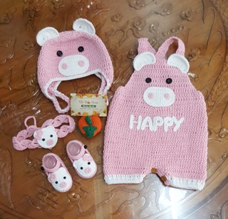 sét yếm len handmade cho bé (có thể tách set)