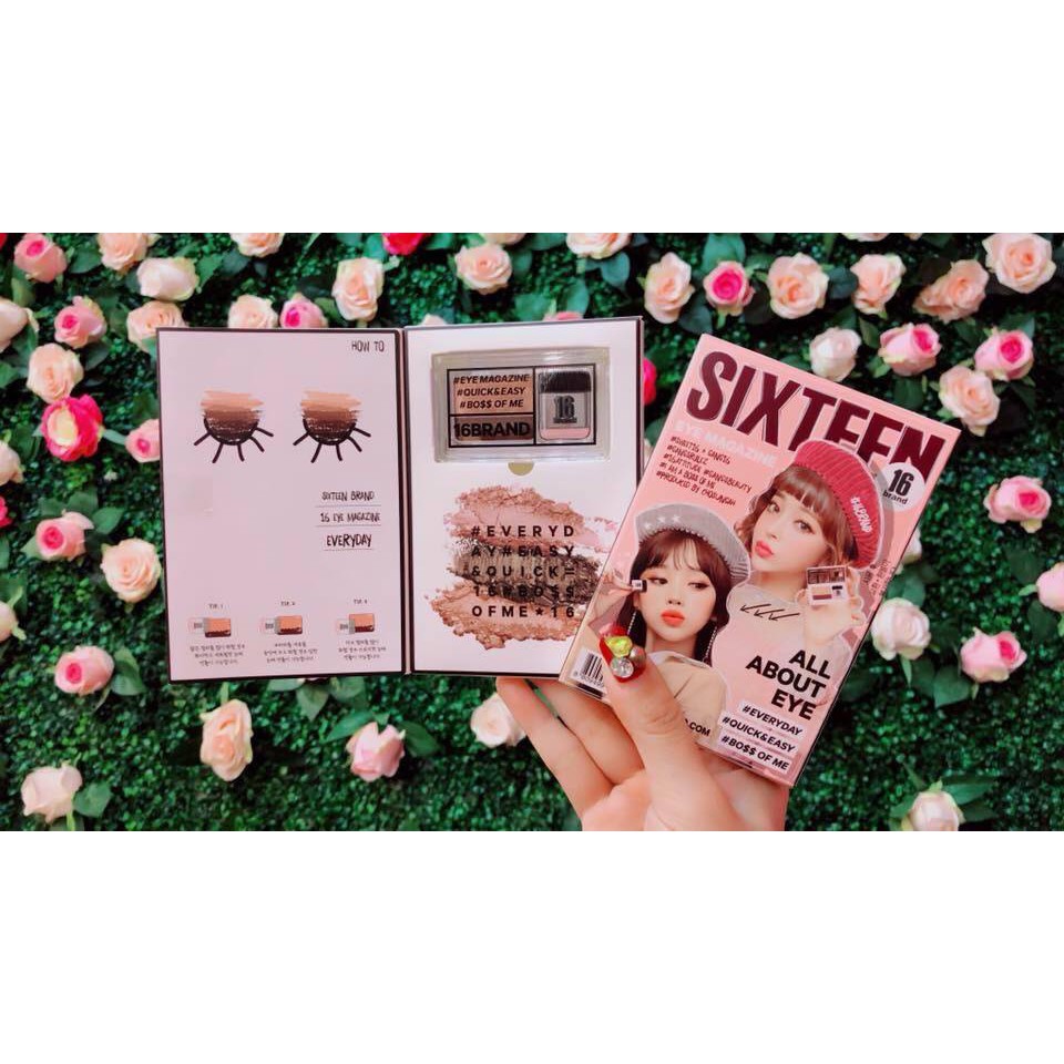 PHẤN MẮT 16BRAND HÀN QUỐC