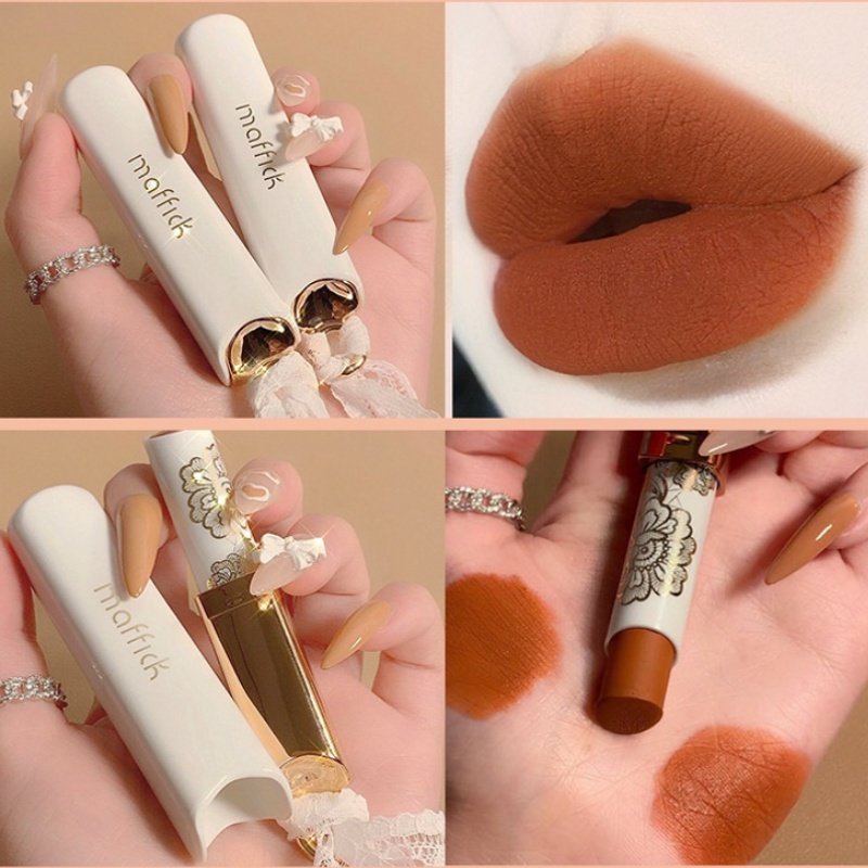 [Hàng mới về] Son môi dạng lỏng chống nước không dính cốc thiết kế lâu trôi