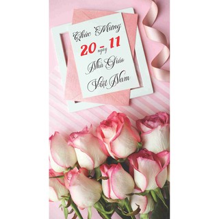 Thiệp chúc mừng ngày quốc tế phụ nữ 8/3, phụ nữ Việt Nam 20/10, Nhà giáo Việt Nam 20 tháng 11 (màu ngẫu nhiên)