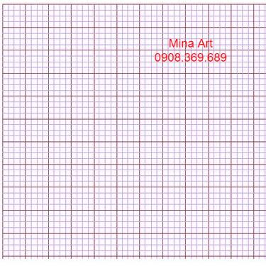 Giấy ô ly, giấy vẽ kỹ thuật ô ly khổ A3 (xấp 10 tờ A3)