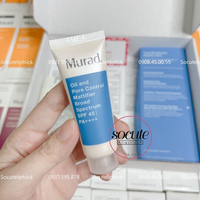 Kem dưỡng Murad Oil and Pore Control Mattifier Broad Spectrum SPF 45 Mini 23ml