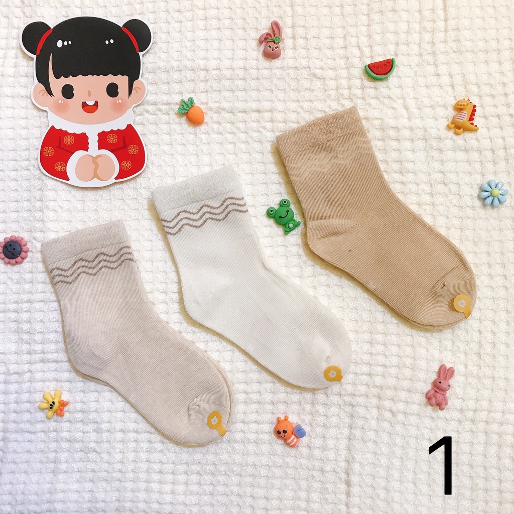 Tất chân tobe (0-12 tháng) cao cấp mềm mịn không dày chất đẹp cho bé trai bé gái