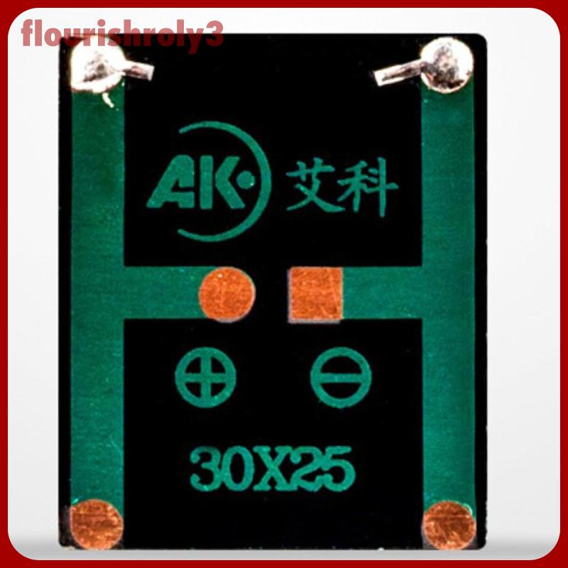 Bộ 5 Tấm Pin Năng Lượng Mặt Trời Mini Bằng Silicon Polycrystalline 30x25mm 1V Tiện Dụng