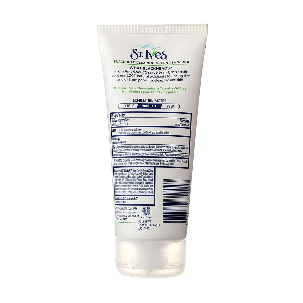 Sữa rửa mặt St.Ives 170g từ Mỹ (nhiều mùi)
