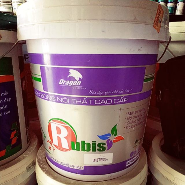 sơn bóng việt pháp rubis màu đậm