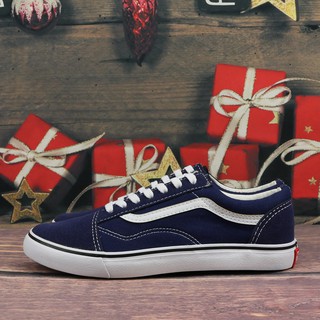 (Free Ship) Giày Vss Old Skool Xanh Navy Nữ.