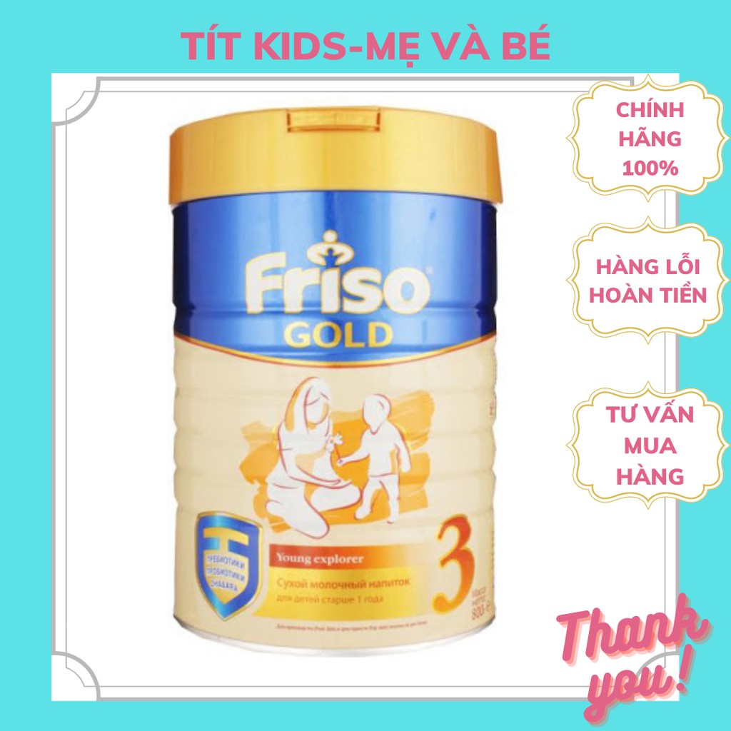 Sữa bột Friso Gold nội địa Nga số 1,2,3-hộp 800g