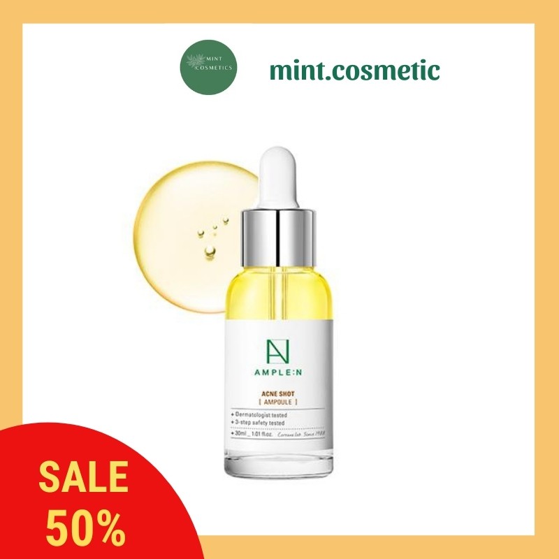 Tinh chất dưỡng da dành cho da mụn AMPLE:N Amplen Acne Shot 30ml