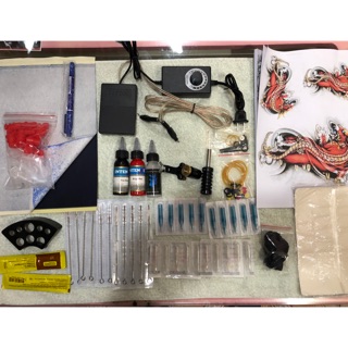 Bộ kít 1 máy xăm cơ bản