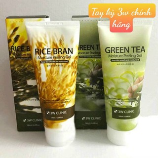 Tẩy tế bào chết 3W chính hãng lúa mạch & trà xanh 180ml