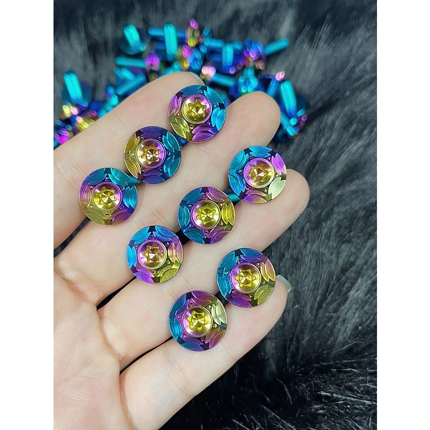 Ốc Titan Gr5 3 Màu 6li - 10li