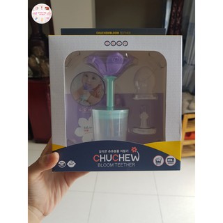 Đồ gặm nướu 4-trong-1 hình chậu hoa COCONORY Chuchew Bloom Teether, Hàn Quốc