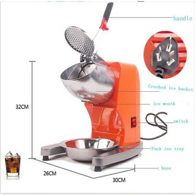 Máy xay đá- bào đá 2 dao - công xuất 500w - dòng cao cấp
