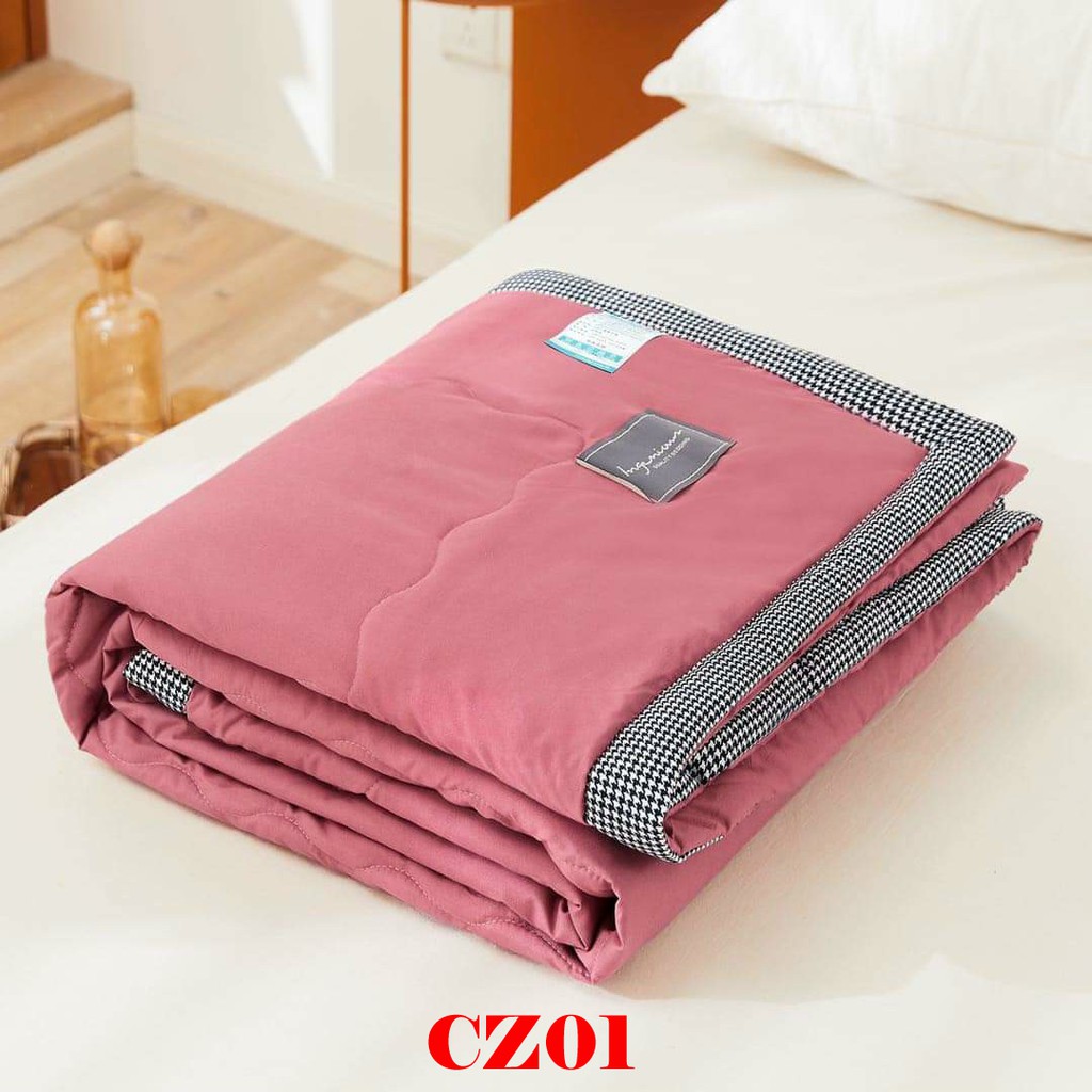 Chăn đũi hè thu zara cotton trần bông mềm mượt loại 1 (kt. 2m x 2m2)