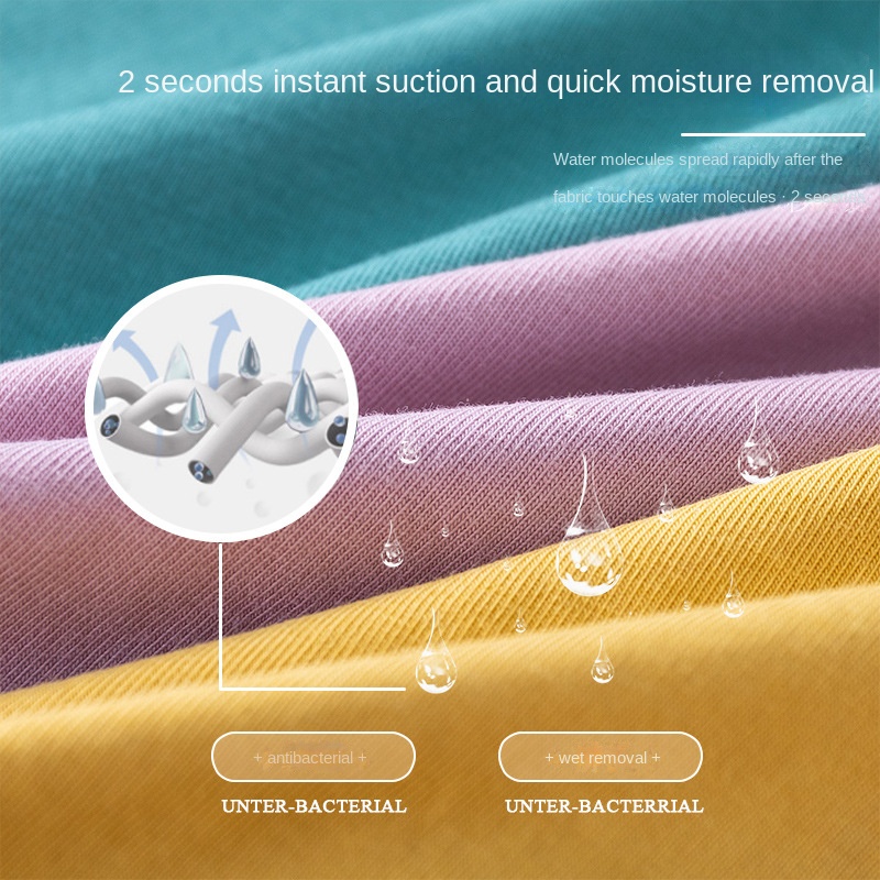 Quần Lót cotton Không Đường May Mềm Mại Màu Trơn Đơn Giản Thoáng Khí Thoải Mái Cho Nữ