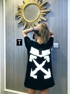 Áo off white phản quang 4 mũi tên TTY472