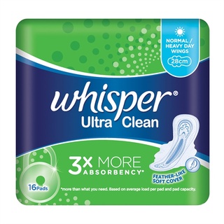 Băng vệ sinh Whisper Ultra có cánh ban đêm 16 miếng