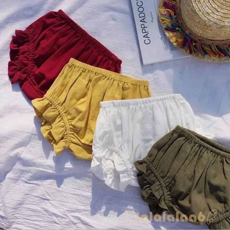 Quần Short Cotton Cho Bé Gái