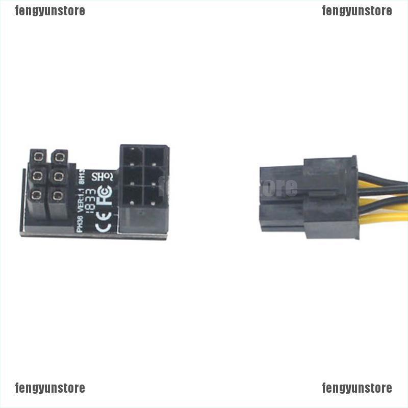 {fengyunstore}A TX 8pin Male 180 Degree Angled to 8Pin Female Power Adapter for Graphics cable | BigBuy360 - bigbuy360.vn