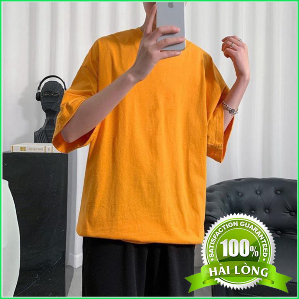 Áo oversize nam nữ unisex form rộng phong cách trơn đơn giản có đủ các màu
