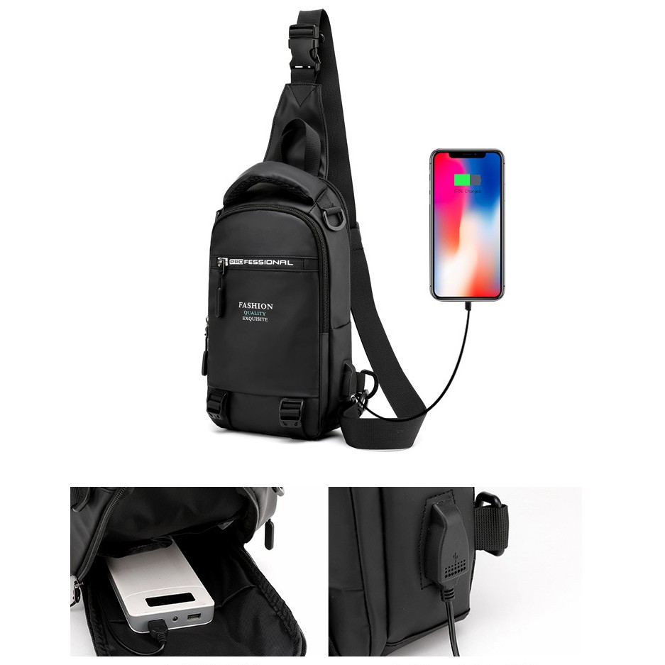 Túi Đeo Chéo Nam ,Túi Đeo Vai Nam Chất Vải Dù Chống Nước Cao Cấp | BigBuy360 - bigbuy360.vn