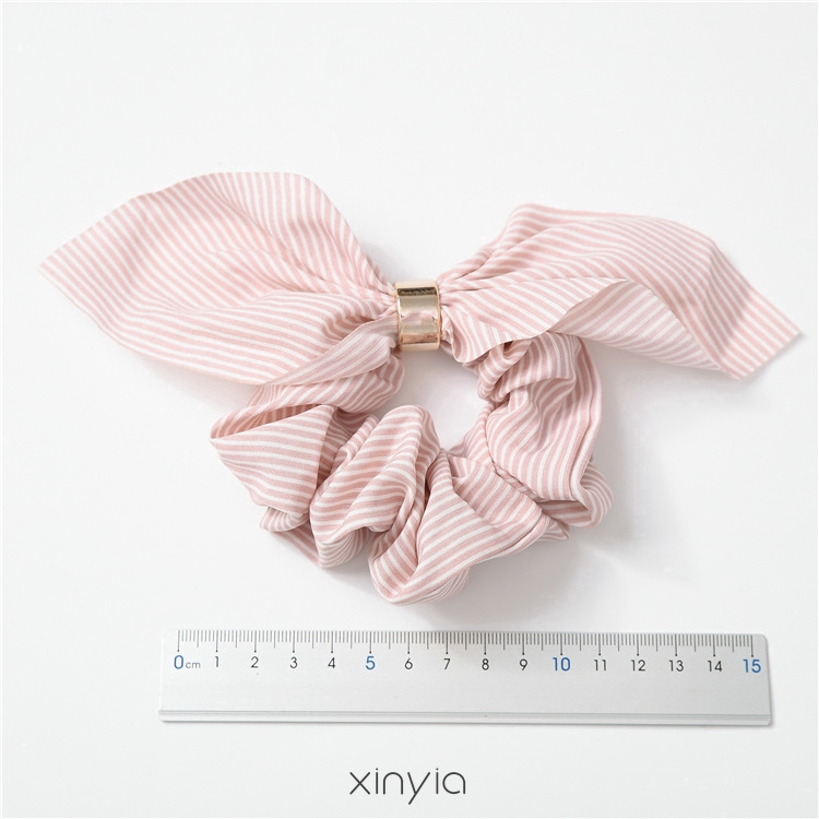 Dây Cột Tóc Đính Nơ Và Ngọc Trai Thanh Lịch