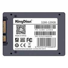 [Mã ELMS05 giảm 5% đơn 300k]Ổ Cứng SSD 120gb KINGDIAN Tốc Độ Cao sata3 6.0gb/s. Bảo Hành 36 Tháng- 1 Đổi 1